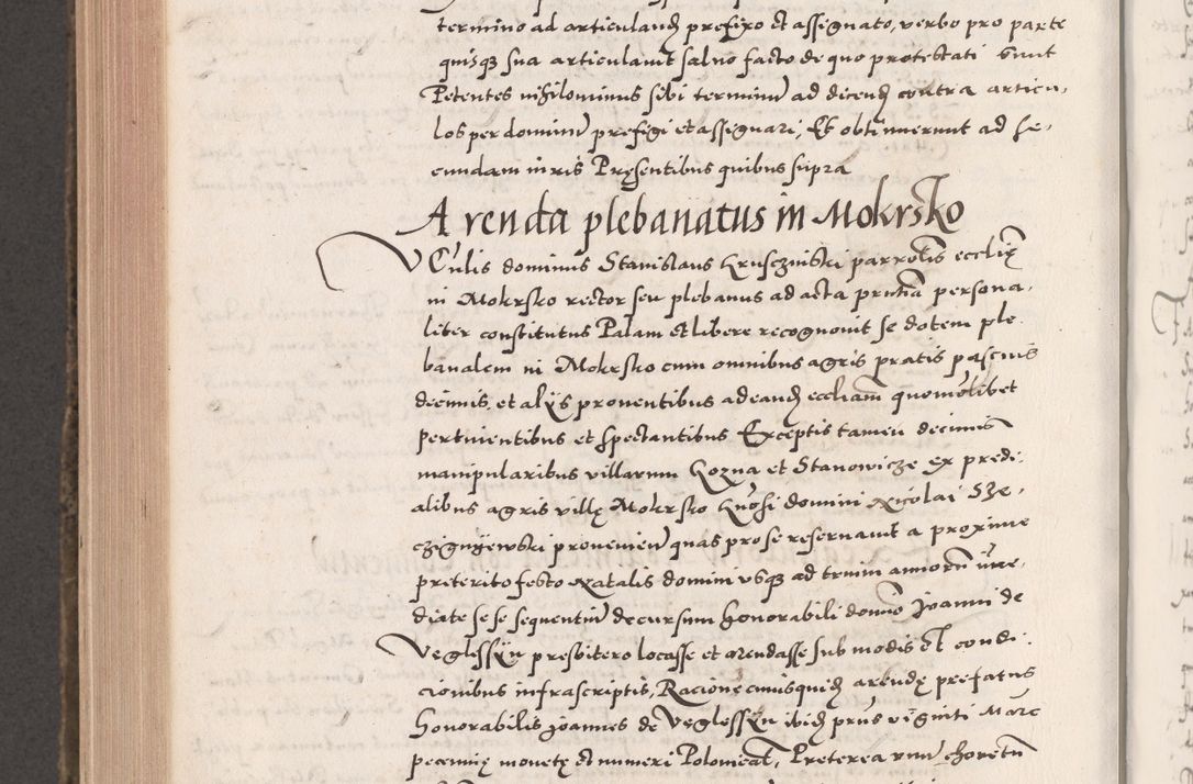 Zdjęcie nr 924 dla obiektu archiwalnego: Acta actorum causarum, sententiarum tam diffinitivarum quam interloquutoriarum, decretorum, obligationum, quietationum, constitutionum procuratorum etc. coram reverendo domino Martino Izdbienski de Russiecz archidiacono Posnaniensi, custode et in spiritualibus vicario generali Cracoviensi, ad annum Domini millesimum quingesimum sexagesimum quintum, cuius indictio octava, pontificatus Pii pape, annus sextus, continuantur