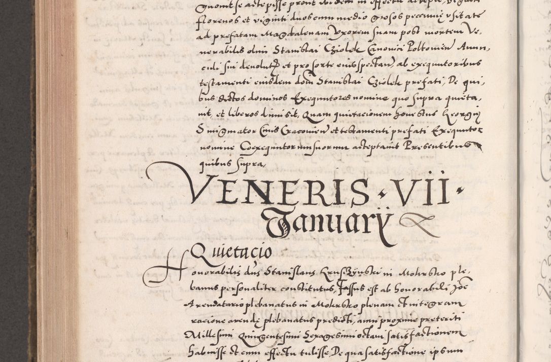 Zdjęcie nr 922 dla obiektu archiwalnego: Acta actorum causarum, sententiarum tam diffinitivarum quam interloquutoriarum, decretorum, obligationum, quietationum, constitutionum procuratorum etc. coram reverendo domino Martino Izdbienski de Russiecz archidiacono Posnaniensi, custode et in spiritualibus vicario generali Cracoviensi, ad annum Domini millesimum quingesimum sexagesimum quintum, cuius indictio octava, pontificatus Pii pape, annus sextus, continuantur