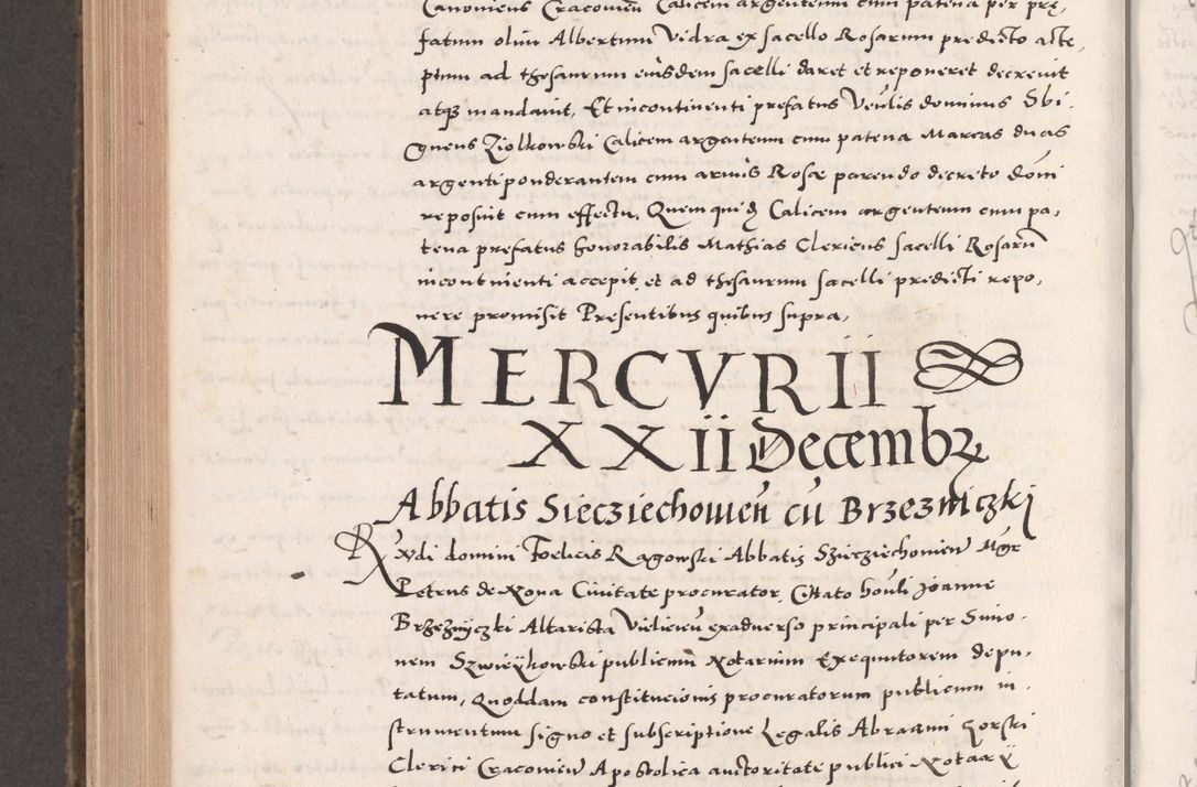 Zdjęcie nr 914 dla obiektu archiwalnego: Acta actorum causarum, sententiarum tam diffinitivarum quam interloquutoriarum, decretorum, obligationum, quietationum, constitutionum procuratorum etc. coram reverendo domino Martino Izdbienski de Russiecz archidiacono Posnaniensi, custode et in spiritualibus vicario generali Cracoviensi, ad annum Domini millesimum quingesimum sexagesimum quintum, cuius indictio octava, pontificatus Pii pape, annus sextus, continuantur