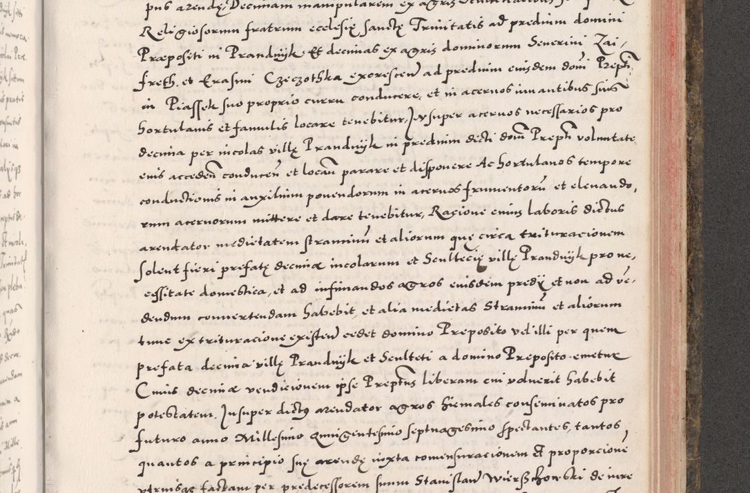 Zdjęcie nr 911 dla obiektu archiwalnego: Acta actorum causarum, sententiarum tam diffinitivarum quam interloquutoriarum, decretorum, obligationum, quietationum, constitutionum procuratorum etc. coram reverendo domino Martino Izdbienski de Russiecz archidiacono Posnaniensi, custode et in spiritualibus vicario generali Cracoviensi, ad annum Domini millesimum quingesimum sexagesimum quintum, cuius indictio octava, pontificatus Pii pape, annus sextus, continuantur