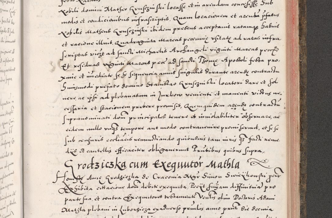 Zdjęcie nr 899 dla obiektu archiwalnego: Acta actorum causarum, sententiarum tam diffinitivarum quam interloquutoriarum, decretorum, obligationum, quietationum, constitutionum procuratorum etc. coram reverendo domino Martino Izdbienski de Russiecz archidiacono Posnaniensi, custode et in spiritualibus vicario generali Cracoviensi, ad annum Domini millesimum quingesimum sexagesimum quintum, cuius indictio octava, pontificatus Pii pape, annus sextus, continuantur