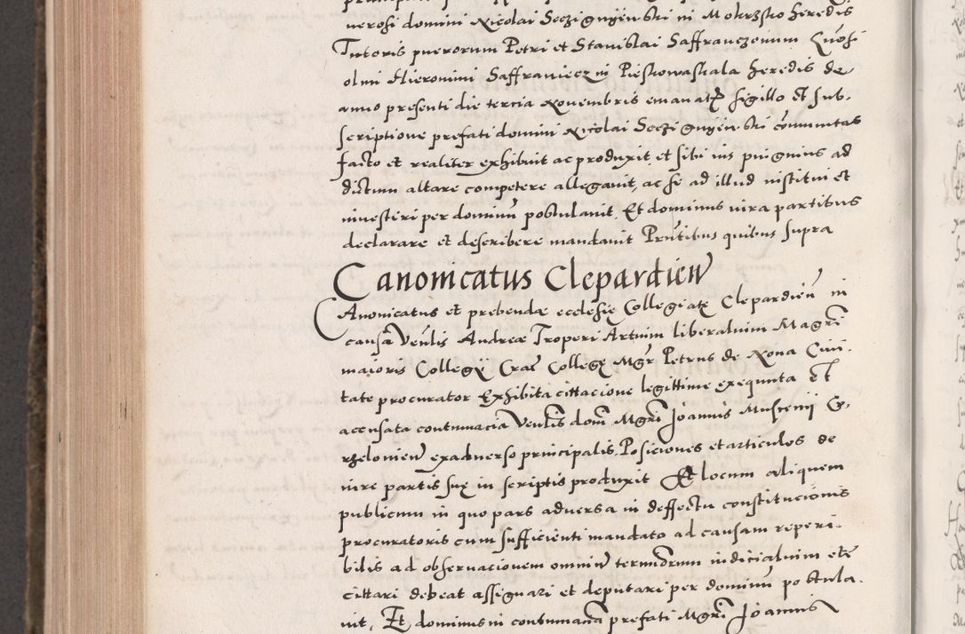 Zdjęcie nr 898 dla obiektu archiwalnego: Acta actorum causarum, sententiarum tam diffinitivarum quam interloquutoriarum, decretorum, obligationum, quietationum, constitutionum procuratorum etc. coram reverendo domino Martino Izdbienski de Russiecz archidiacono Posnaniensi, custode et in spiritualibus vicario generali Cracoviensi, ad annum Domini millesimum quingesimum sexagesimum quintum, cuius indictio octava, pontificatus Pii pape, annus sextus, continuantur