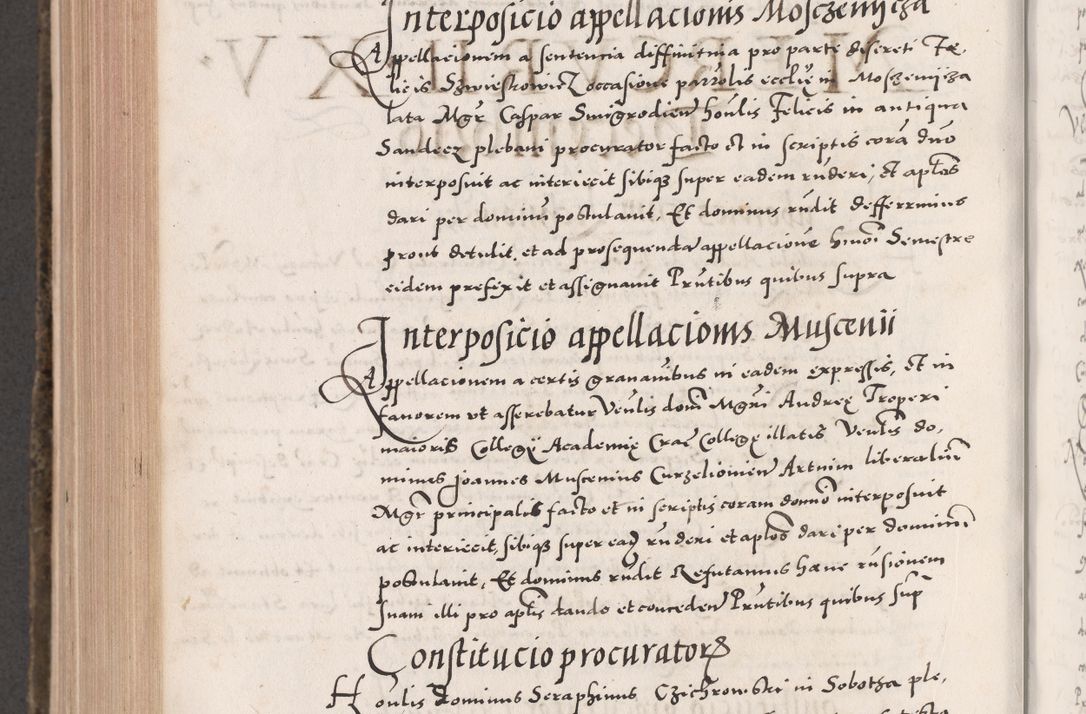 Zdjęcie nr 896 dla obiektu archiwalnego: Acta actorum causarum, sententiarum tam diffinitivarum quam interloquutoriarum, decretorum, obligationum, quietationum, constitutionum procuratorum etc. coram reverendo domino Martino Izdbienski de Russiecz archidiacono Posnaniensi, custode et in spiritualibus vicario generali Cracoviensi, ad annum Domini millesimum quingesimum sexagesimum quintum, cuius indictio octava, pontificatus Pii pape, annus sextus, continuantur