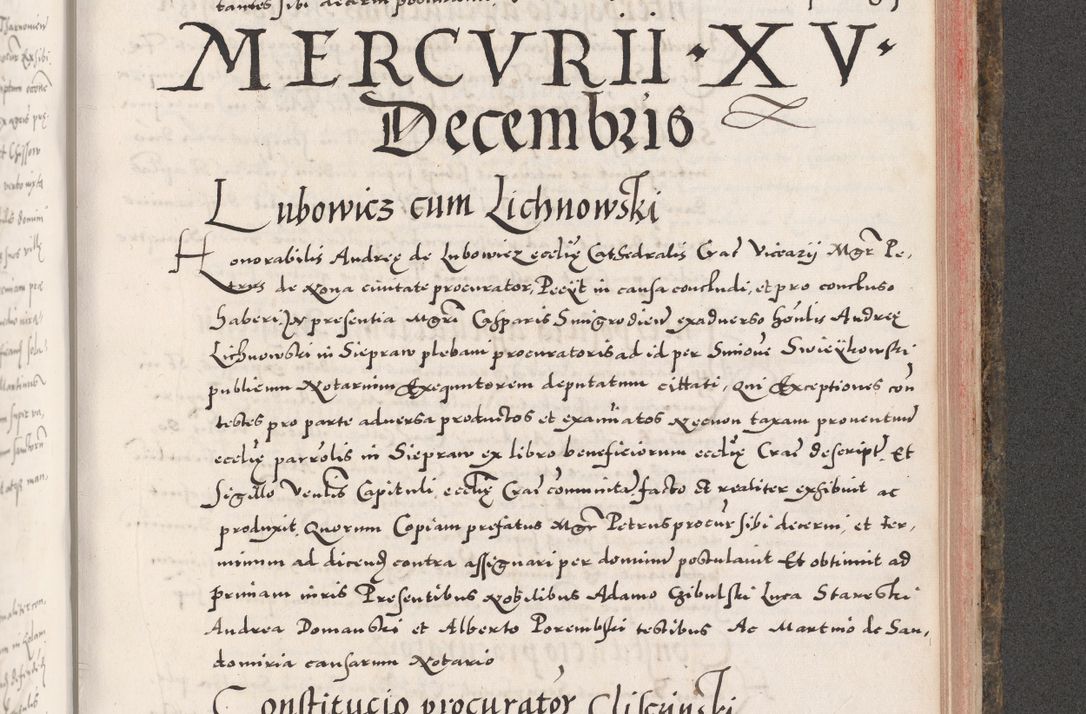 Zdjęcie nr 895 dla obiektu archiwalnego: Acta actorum causarum, sententiarum tam diffinitivarum quam interloquutoriarum, decretorum, obligationum, quietationum, constitutionum procuratorum etc. coram reverendo domino Martino Izdbienski de Russiecz archidiacono Posnaniensi, custode et in spiritualibus vicario generali Cracoviensi, ad annum Domini millesimum quingesimum sexagesimum quintum, cuius indictio octava, pontificatus Pii pape, annus sextus, continuantur