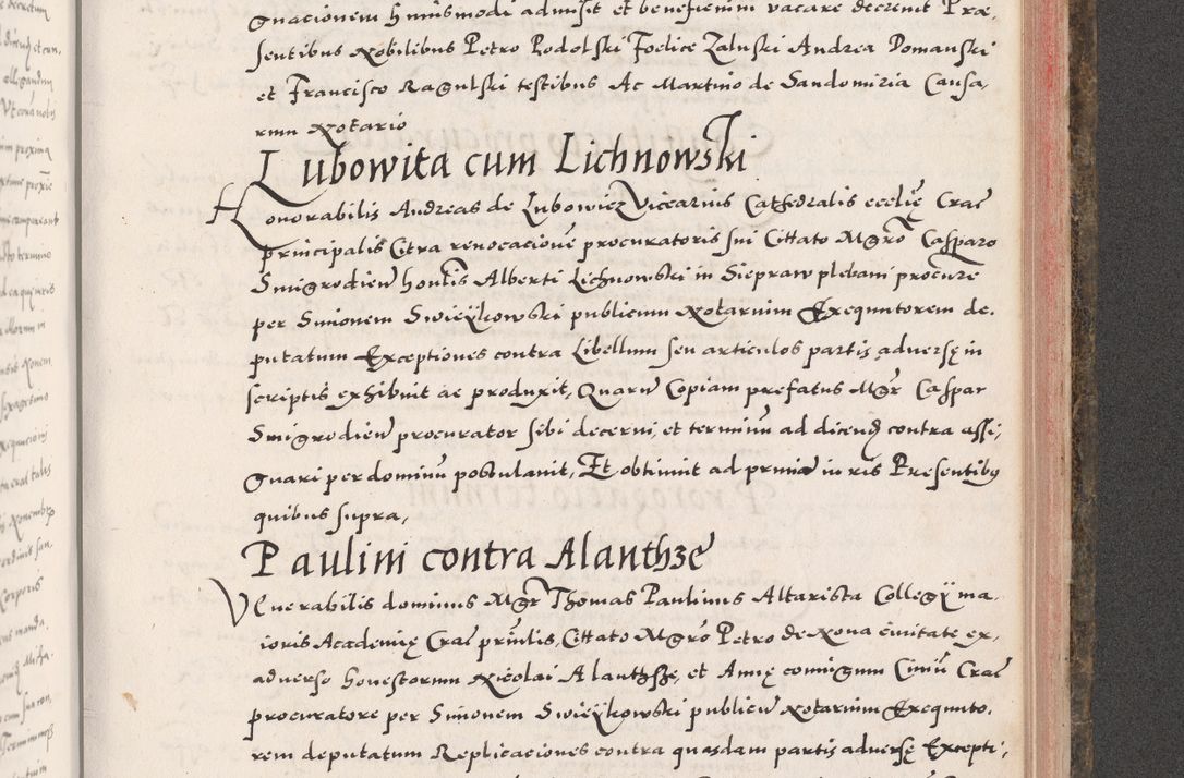 Zdjęcie nr 883 dla obiektu archiwalnego: Acta actorum causarum, sententiarum tam diffinitivarum quam interloquutoriarum, decretorum, obligationum, quietationum, constitutionum procuratorum etc. coram reverendo domino Martino Izdbienski de Russiecz archidiacono Posnaniensi, custode et in spiritualibus vicario generali Cracoviensi, ad annum Domini millesimum quingesimum sexagesimum quintum, cuius indictio octava, pontificatus Pii pape, annus sextus, continuantur