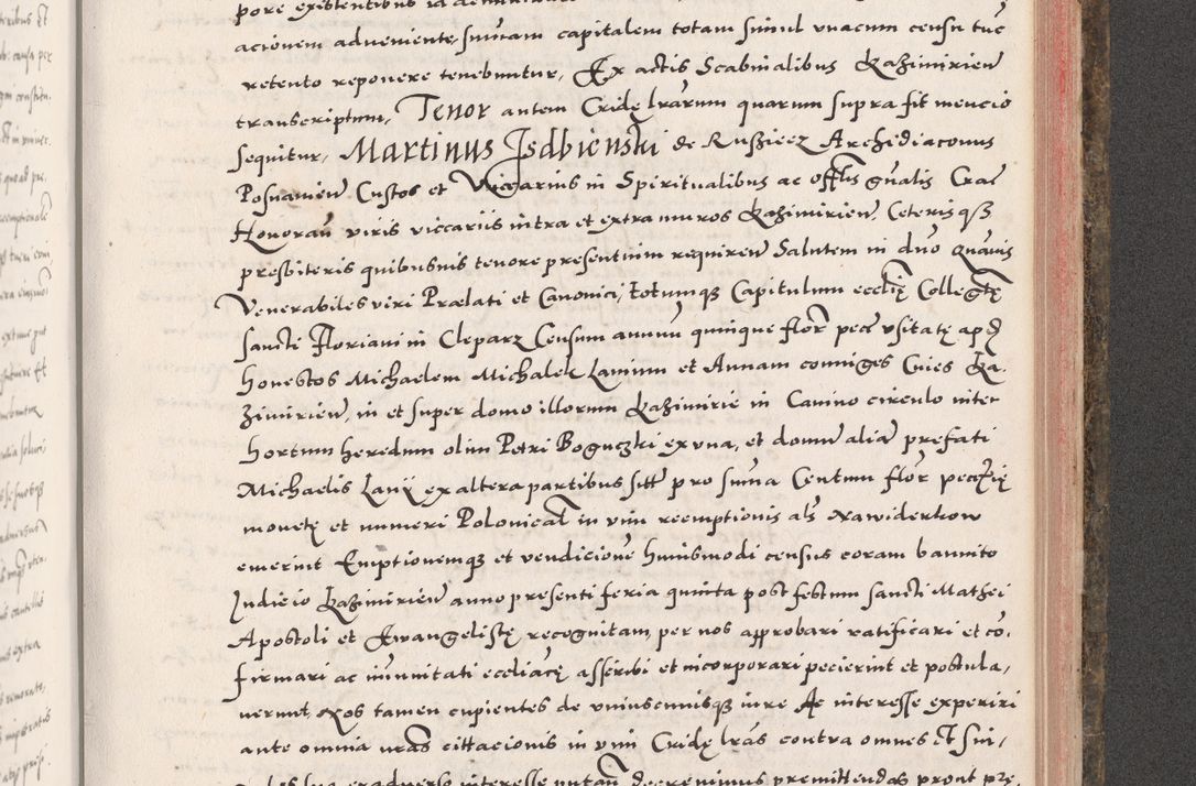 Zdjęcie nr 881 dla obiektu archiwalnego: Acta actorum causarum, sententiarum tam diffinitivarum quam interloquutoriarum, decretorum, obligationum, quietationum, constitutionum procuratorum etc. coram reverendo domino Martino Izdbienski de Russiecz archidiacono Posnaniensi, custode et in spiritualibus vicario generali Cracoviensi, ad annum Domini millesimum quingesimum sexagesimum quintum, cuius indictio octava, pontificatus Pii pape, annus sextus, continuantur