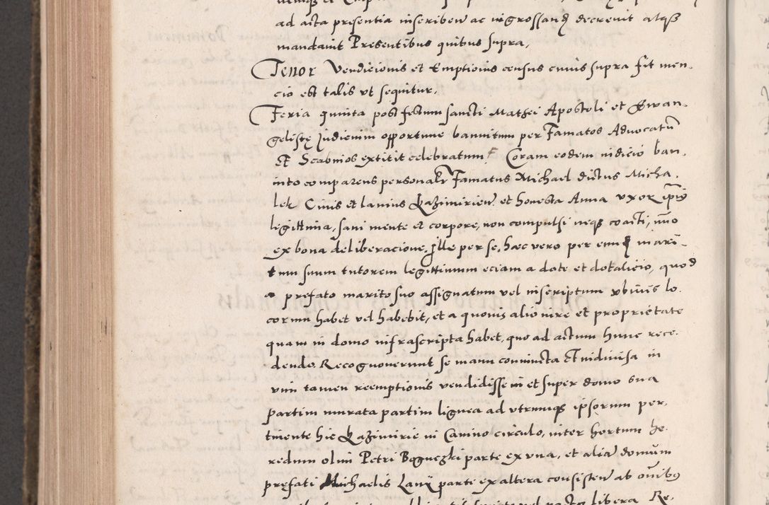 Zdjęcie nr 878 dla obiektu archiwalnego: Acta actorum causarum, sententiarum tam diffinitivarum quam interloquutoriarum, decretorum, obligationum, quietationum, constitutionum procuratorum etc. coram reverendo domino Martino Izdbienski de Russiecz archidiacono Posnaniensi, custode et in spiritualibus vicario generali Cracoviensi, ad annum Domini millesimum quingesimum sexagesimum quintum, cuius indictio octava, pontificatus Pii pape, annus sextus, continuantur