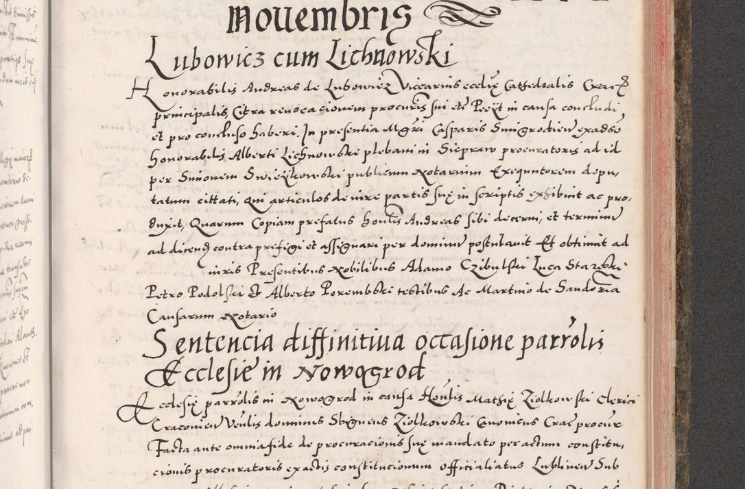 Zdjęcie nr 871 dla obiektu archiwalnego: Acta actorum causarum, sententiarum tam diffinitivarum quam interloquutoriarum, decretorum, obligationum, quietationum, constitutionum procuratorum etc. coram reverendo domino Martino Izdbienski de Russiecz archidiacono Posnaniensi, custode et in spiritualibus vicario generali Cracoviensi, ad annum Domini millesimum quingesimum sexagesimum quintum, cuius indictio octava, pontificatus Pii pape, annus sextus, continuantur
