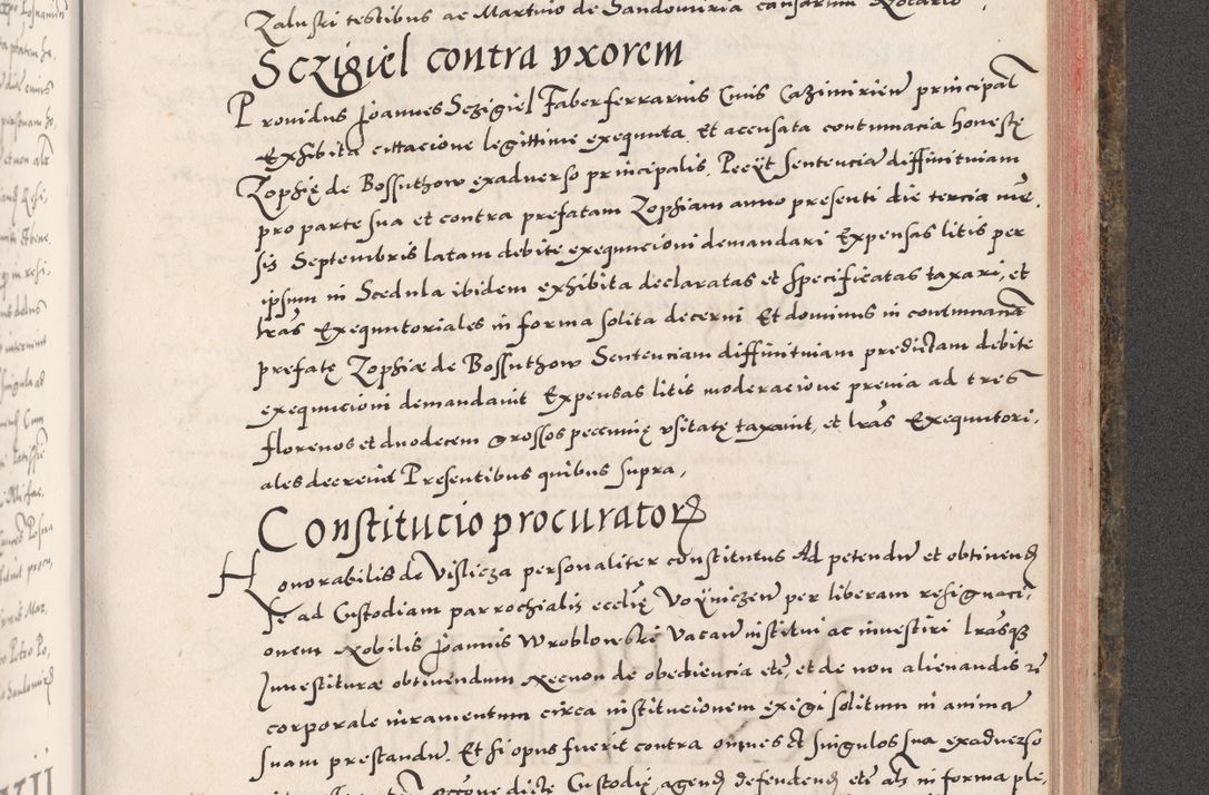 Zdjęcie nr 867 dla obiektu archiwalnego: Acta actorum causarum, sententiarum tam diffinitivarum quam interloquutoriarum, decretorum, obligationum, quietationum, constitutionum procuratorum etc. coram reverendo domino Martino Izdbienski de Russiecz archidiacono Posnaniensi, custode et in spiritualibus vicario generali Cracoviensi, ad annum Domini millesimum quingesimum sexagesimum quintum, cuius indictio octava, pontificatus Pii pape, annus sextus, continuantur