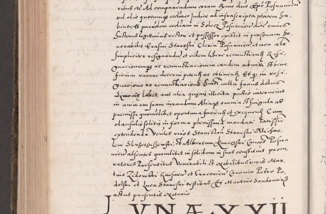 Zdjęcie nr 866 dla obiektu archiwalnego: Acta actorum causarum, sententiarum tam diffinitivarum quam interloquutoriarum, decretorum, obligationum, quietationum, constitutionum procuratorum etc. coram reverendo domino Martino Izdbienski de Russiecz archidiacono Posnaniensi, custode et in spiritualibus vicario generali Cracoviensi, ad annum Domini millesimum quingesimum sexagesimum quintum, cuius indictio octava, pontificatus Pii pape, annus sextus, continuantur