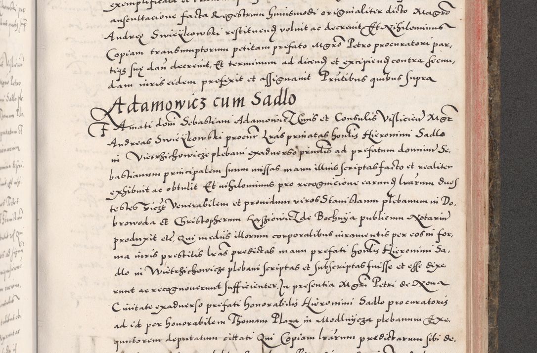 Zdjęcie nr 865 dla obiektu archiwalnego: Acta actorum causarum, sententiarum tam diffinitivarum quam interloquutoriarum, decretorum, obligationum, quietationum, constitutionum procuratorum etc. coram reverendo domino Martino Izdbienski de Russiecz archidiacono Posnaniensi, custode et in spiritualibus vicario generali Cracoviensi, ad annum Domini millesimum quingesimum sexagesimum quintum, cuius indictio octava, pontificatus Pii pape, annus sextus, continuantur