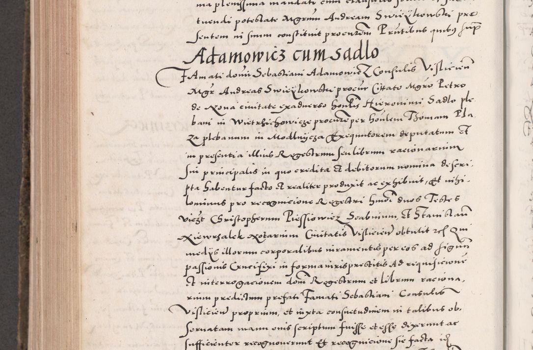 Zdjęcie nr 864 dla obiektu archiwalnego: Acta actorum causarum, sententiarum tam diffinitivarum quam interloquutoriarum, decretorum, obligationum, quietationum, constitutionum procuratorum etc. coram reverendo domino Martino Izdbienski de Russiecz archidiacono Posnaniensi, custode et in spiritualibus vicario generali Cracoviensi, ad annum Domini millesimum quingesimum sexagesimum quintum, cuius indictio octava, pontificatus Pii pape, annus sextus, continuantur