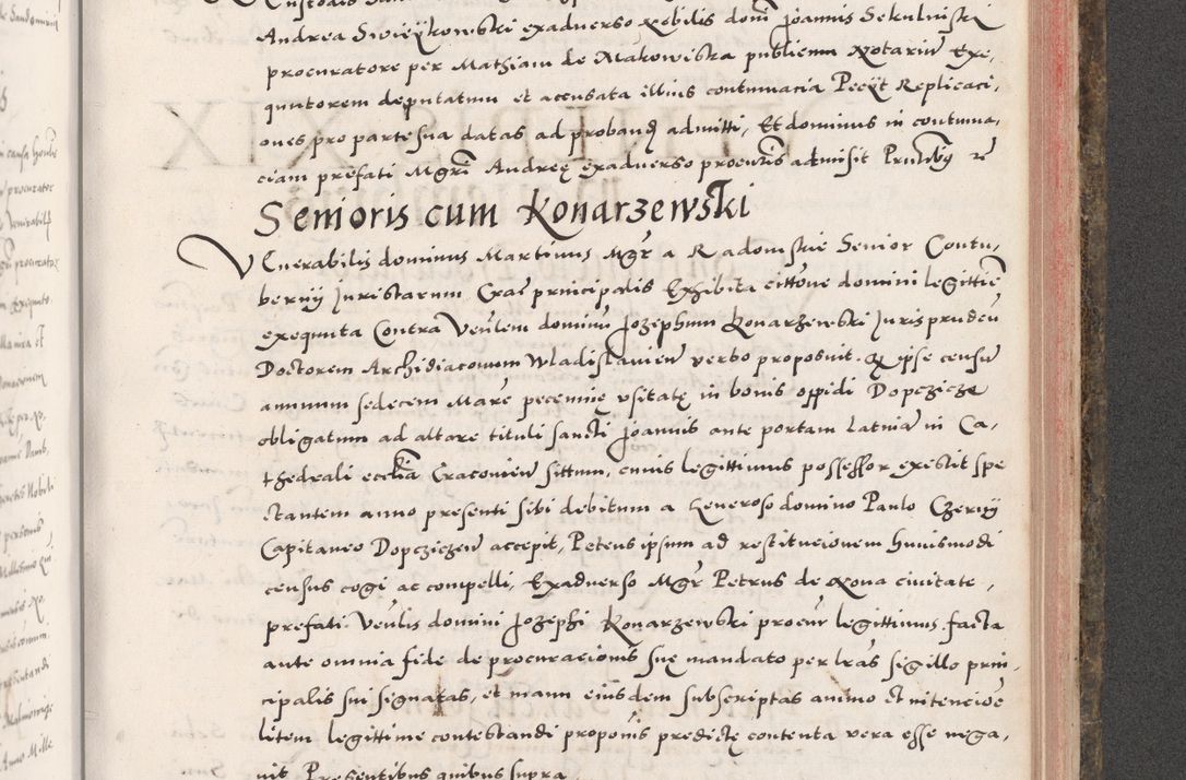 Zdjęcie nr 861 dla obiektu archiwalnego: Acta actorum causarum, sententiarum tam diffinitivarum quam interloquutoriarum, decretorum, obligationum, quietationum, constitutionum procuratorum etc. coram reverendo domino Martino Izdbienski de Russiecz archidiacono Posnaniensi, custode et in spiritualibus vicario generali Cracoviensi, ad annum Domini millesimum quingesimum sexagesimum quintum, cuius indictio octava, pontificatus Pii pape, annus sextus, continuantur