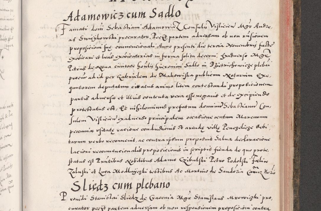 Zdjęcie nr 851 dla obiektu archiwalnego: Acta actorum causarum, sententiarum tam diffinitivarum quam interloquutoriarum, decretorum, obligationum, quietationum, constitutionum procuratorum etc. coram reverendo domino Martino Izdbienski de Russiecz archidiacono Posnaniensi, custode et in spiritualibus vicario generali Cracoviensi, ad annum Domini millesimum quingesimum sexagesimum quintum, cuius indictio octava, pontificatus Pii pape, annus sextus, continuantur