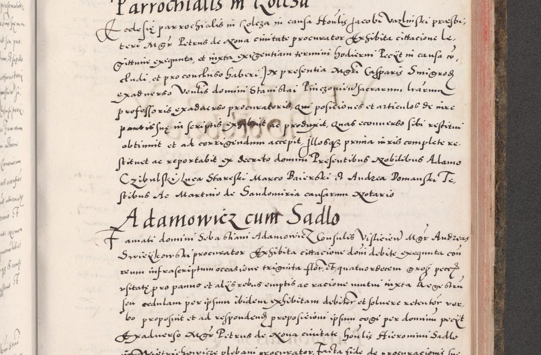 Zdjęcie nr 849 dla obiektu archiwalnego: Acta actorum causarum, sententiarum tam diffinitivarum quam interloquutoriarum, decretorum, obligationum, quietationum, constitutionum procuratorum etc. coram reverendo domino Martino Izdbienski de Russiecz archidiacono Posnaniensi, custode et in spiritualibus vicario generali Cracoviensi, ad annum Domini millesimum quingesimum sexagesimum quintum, cuius indictio octava, pontificatus Pii pape, annus sextus, continuantur