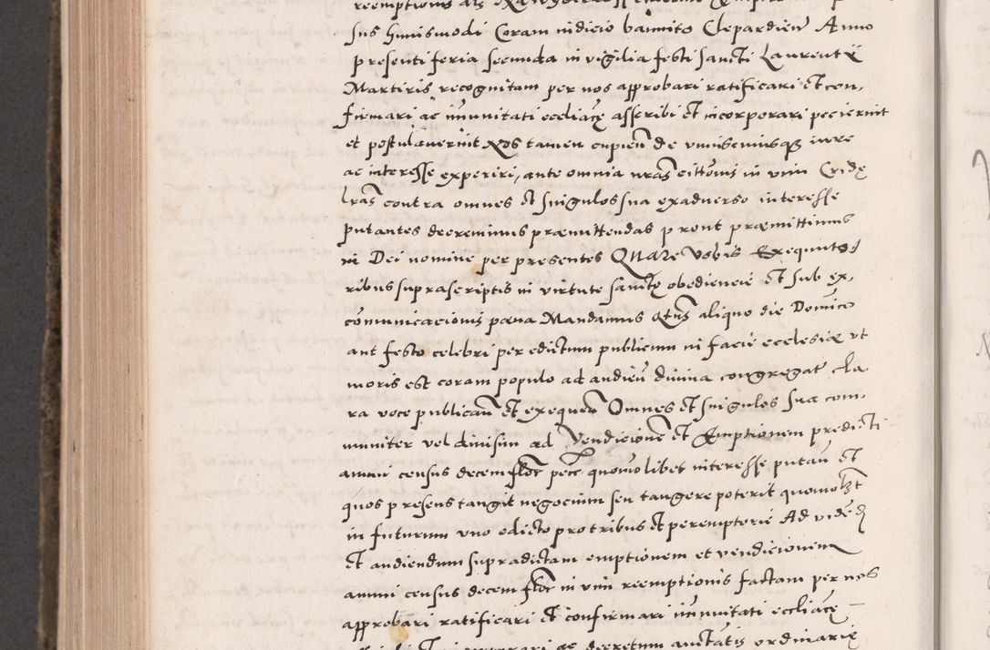 Zdjęcie nr 846 dla obiektu archiwalnego: Acta actorum causarum, sententiarum tam diffinitivarum quam interloquutoriarum, decretorum, obligationum, quietationum, constitutionum procuratorum etc. coram reverendo domino Martino Izdbienski de Russiecz archidiacono Posnaniensi, custode et in spiritualibus vicario generali Cracoviensi, ad annum Domini millesimum quingesimum sexagesimum quintum, cuius indictio octava, pontificatus Pii pape, annus sextus, continuantur