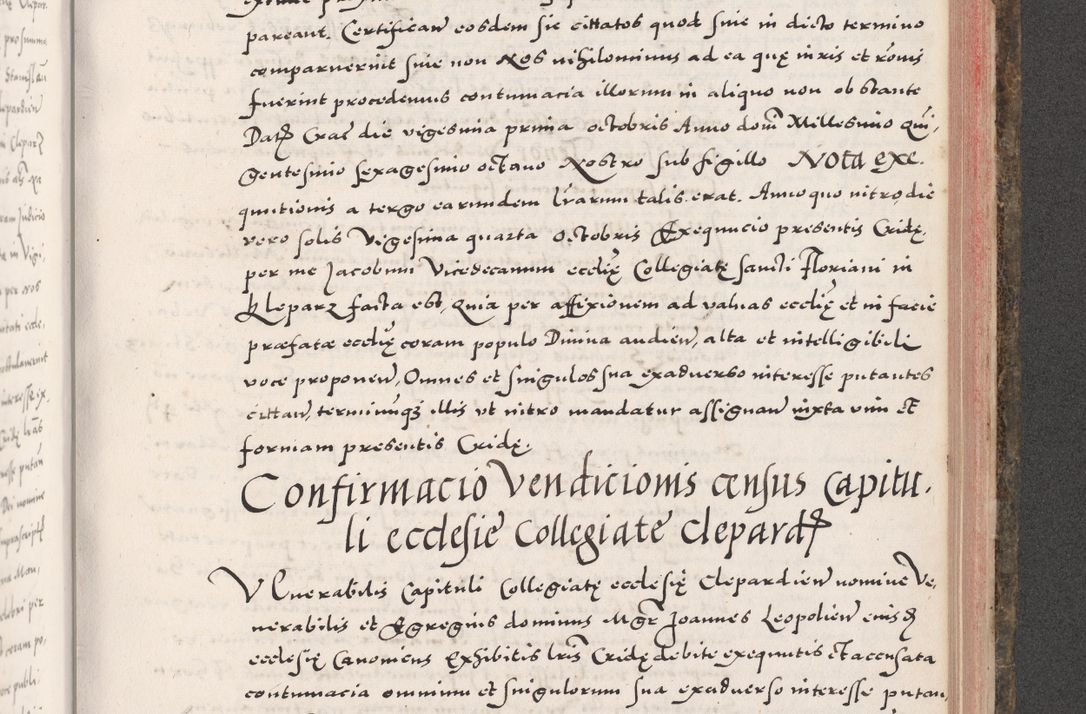 Zdjęcie nr 841 dla obiektu archiwalnego: Acta actorum causarum, sententiarum tam diffinitivarum quam interloquutoriarum, decretorum, obligationum, quietationum, constitutionum procuratorum etc. coram reverendo domino Martino Izdbienski de Russiecz archidiacono Posnaniensi, custode et in spiritualibus vicario generali Cracoviensi, ad annum Domini millesimum quingesimum sexagesimum quintum, cuius indictio octava, pontificatus Pii pape, annus sextus, continuantur