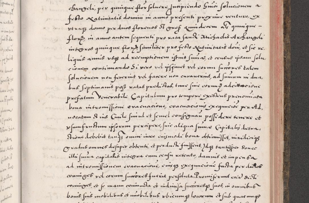 Zdjęcie nr 837 dla obiektu archiwalnego: Acta actorum causarum, sententiarum tam diffinitivarum quam interloquutoriarum, decretorum, obligationum, quietationum, constitutionum procuratorum etc. coram reverendo domino Martino Izdbienski de Russiecz archidiacono Posnaniensi, custode et in spiritualibus vicario generali Cracoviensi, ad annum Domini millesimum quingesimum sexagesimum quintum, cuius indictio octava, pontificatus Pii pape, annus sextus, continuantur