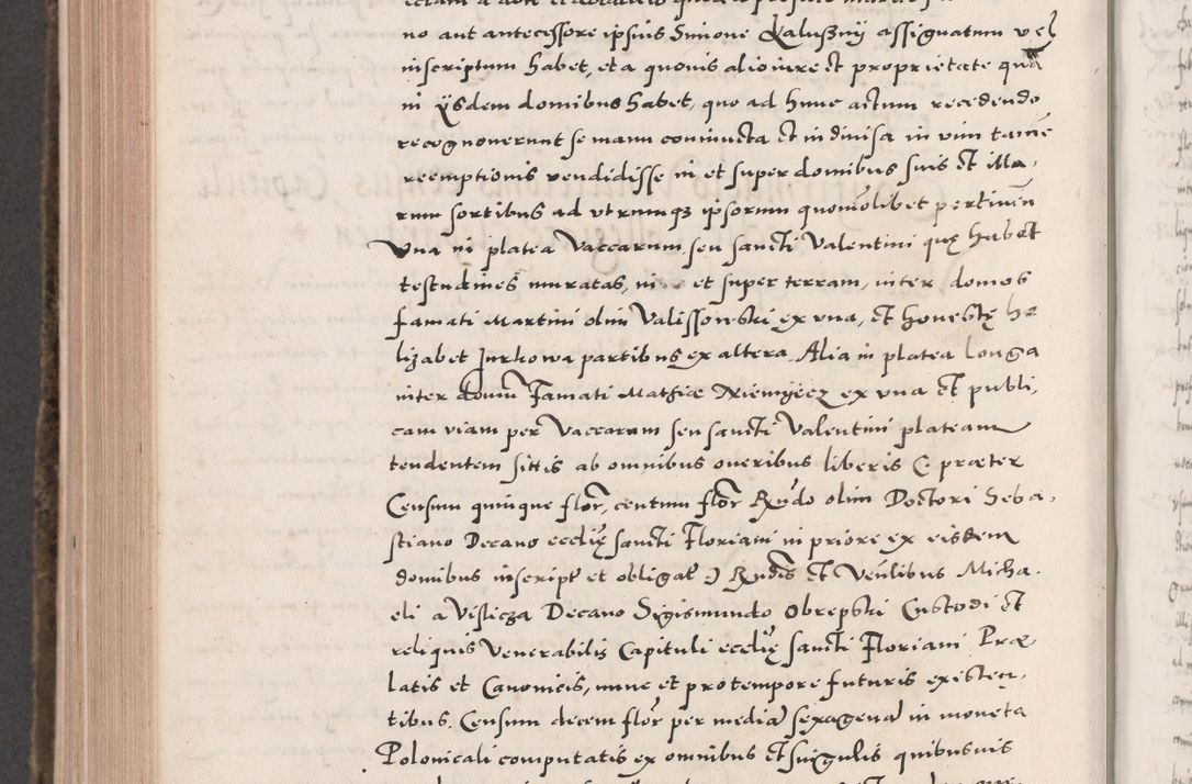 Zdjęcie nr 836 dla obiektu archiwalnego: Acta actorum causarum, sententiarum tam diffinitivarum quam interloquutoriarum, decretorum, obligationum, quietationum, constitutionum procuratorum etc. coram reverendo domino Martino Izdbienski de Russiecz archidiacono Posnaniensi, custode et in spiritualibus vicario generali Cracoviensi, ad annum Domini millesimum quingesimum sexagesimum quintum, cuius indictio octava, pontificatus Pii pape, annus sextus, continuantur