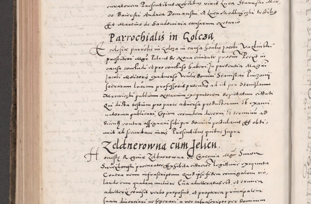 Zdjęcie nr 824 dla obiektu archiwalnego: Acta actorum causarum, sententiarum tam diffinitivarum quam interloquutoriarum, decretorum, obligationum, quietationum, constitutionum procuratorum etc. coram reverendo domino Martino Izdbienski de Russiecz archidiacono Posnaniensi, custode et in spiritualibus vicario generali Cracoviensi, ad annum Domini millesimum quingesimum sexagesimum quintum, cuius indictio octava, pontificatus Pii pape, annus sextus, continuantur