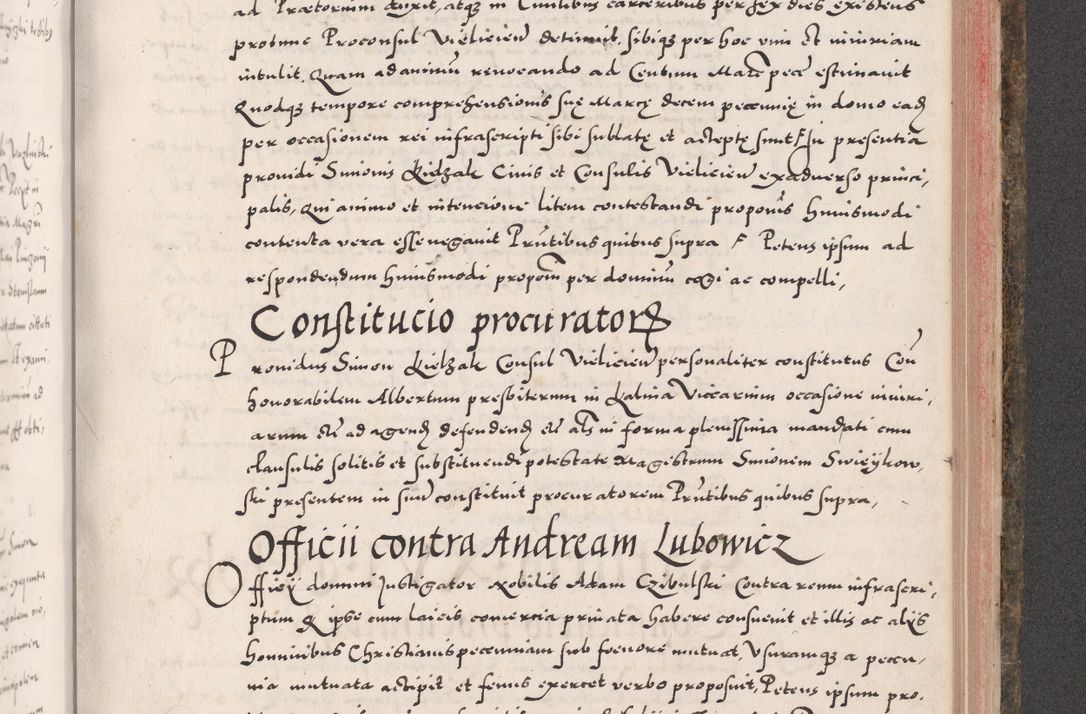 Zdjęcie nr 825 dla obiektu archiwalnego: Acta actorum causarum, sententiarum tam diffinitivarum quam interloquutoriarum, decretorum, obligationum, quietationum, constitutionum procuratorum etc. coram reverendo domino Martino Izdbienski de Russiecz archidiacono Posnaniensi, custode et in spiritualibus vicario generali Cracoviensi, ad annum Domini millesimum quingesimum sexagesimum quintum, cuius indictio octava, pontificatus Pii pape, annus sextus, continuantur