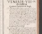 Zdjęcie nr 819 dla obiektu archiwalnego: Acta actorum causarum, sententiarum tam diffinitivarum quam interloquutoriarum, decretorum, obligationum, quietationum, constitutionum procuratorum etc. coram reverendo domino Martino Izdbienski de Russiecz archidiacono Posnaniensi, custode et in spiritualibus vicario generali Cracoviensi, ad annum Domini millesimum quingesimum sexagesimum quintum, cuius indictio octava, pontificatus Pii pape, annus sextus, continuantur