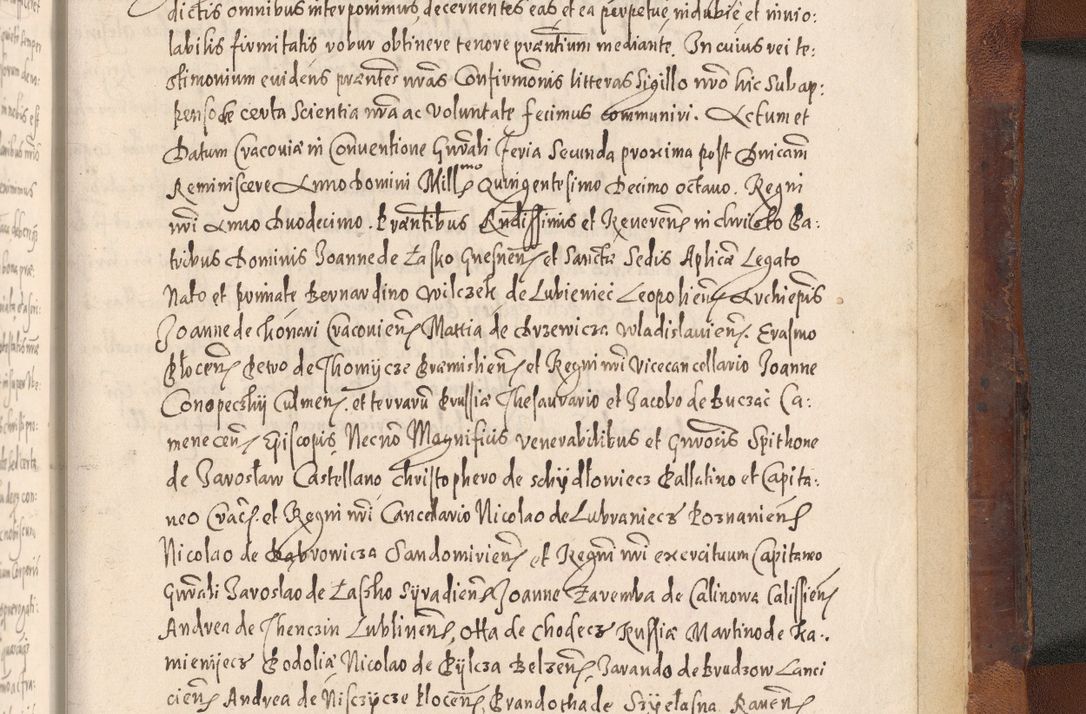 Zdjęcie nr 813 dla obiektu archiwalnego: [Liber actorum, vicariatus et officialatus Cracoviensis ad annum Domini 1574 et seqventes]