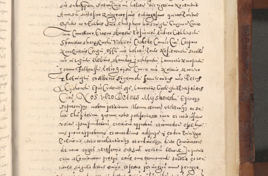 Zdjęcie nr 805 dla obiektu archiwalnego: [Liber actorum, vicariatus et officialatus Cracoviensis ad annum Domini 1574 et seqventes]