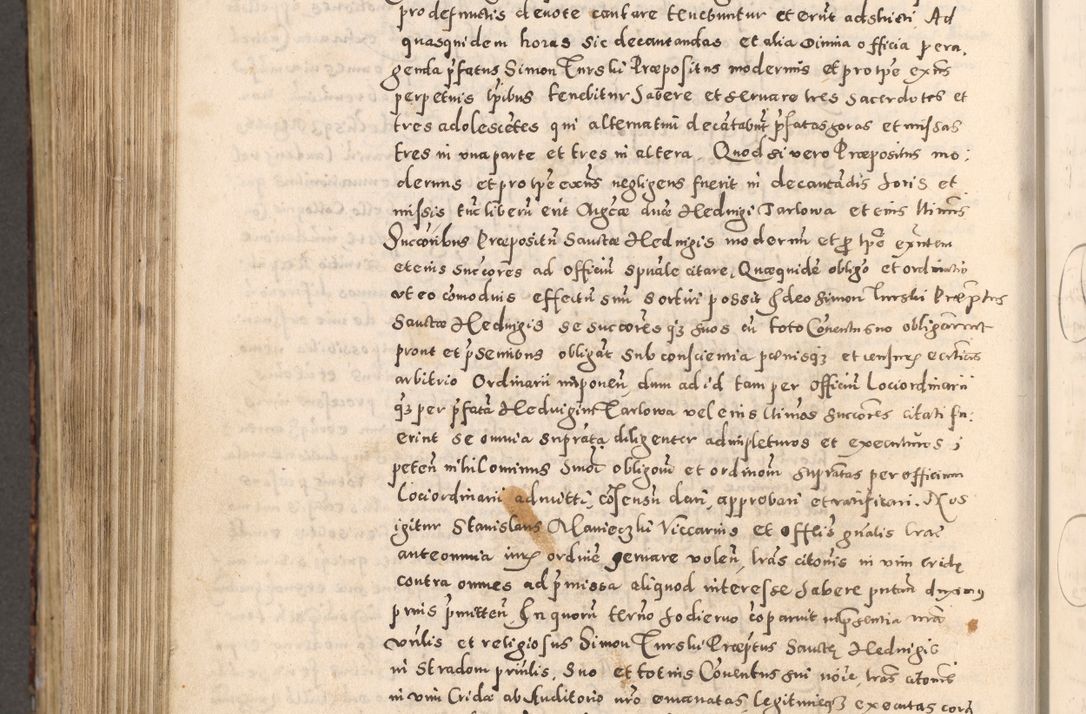 Zdjęcie nr 798 dla obiektu archiwalnego: [Liber actorum, vicariatus et officialatus Cracoviensis ad annum Domini 1574 et seqventes]