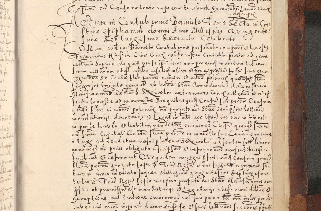 Zdjęcie nr 793 dla obiektu archiwalnego: [Liber actorum, vicariatus et officialatus Cracoviensis ad annum Domini 1574 et seqventes]
