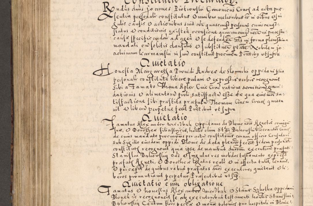 Zdjęcie nr 790 dla obiektu archiwalnego: [Liber actorum, vicariatus et officialatus Cracoviensis ad annum Domini 1574 et seqventes]