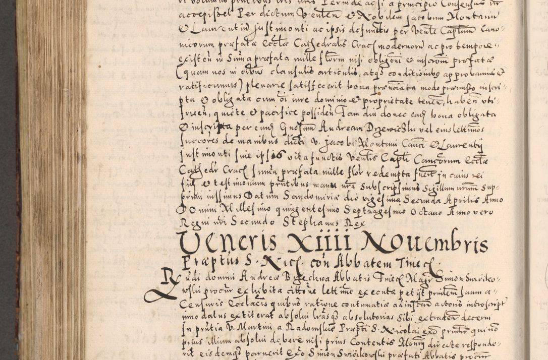 Zdjęcie nr 780 dla obiektu archiwalnego: [Liber actorum, vicariatus et officialatus Cracoviensis ad annum Domini 1574 et seqventes]