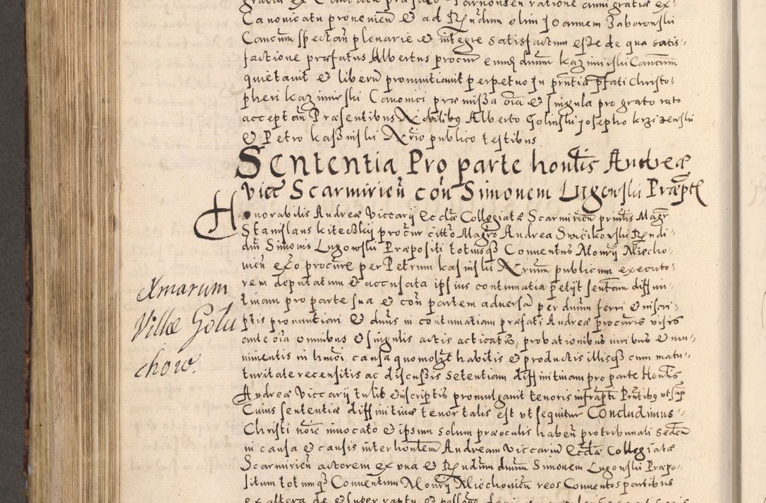 Zdjęcie nr 770 dla obiektu archiwalnego: [Liber actorum, vicariatus et officialatus Cracoviensis ad annum Domini 1574 et seqventes]