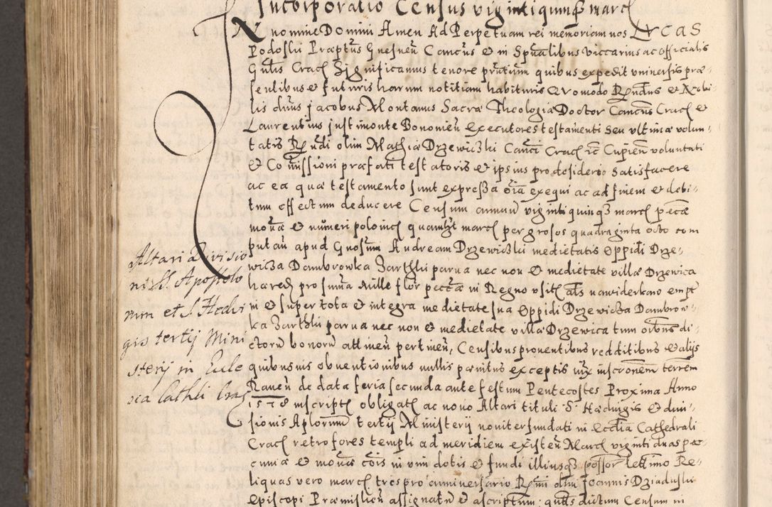 Zdjęcie nr 774 dla obiektu archiwalnego: [Liber actorum, vicariatus et officialatus Cracoviensis ad annum Domini 1574 et seqventes]