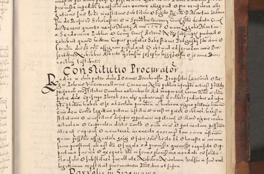 Zdjęcie nr 769 dla obiektu archiwalnego: [Liber actorum, vicariatus et officialatus Cracoviensis ad annum Domini 1574 et seqventes]