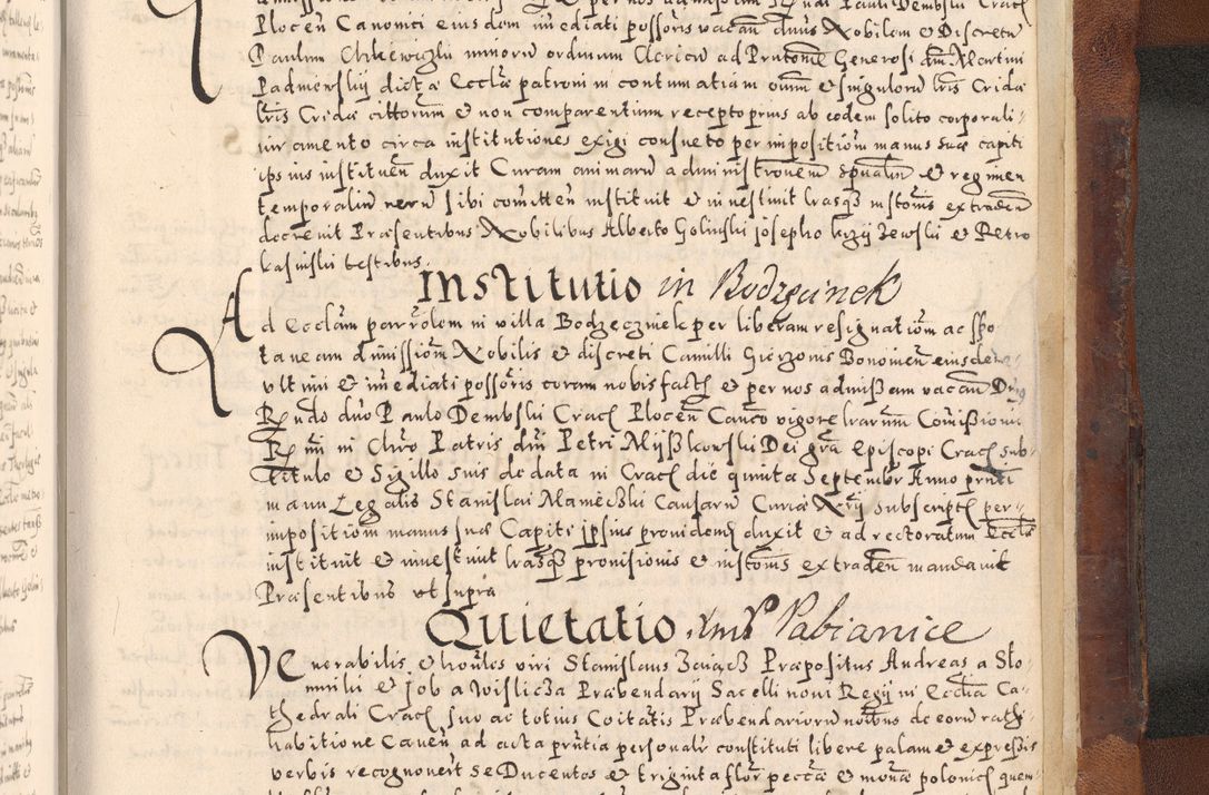 Zdjęcie nr 767 dla obiektu archiwalnego: [Liber actorum, vicariatus et officialatus Cracoviensis ad annum Domini 1574 et seqventes]