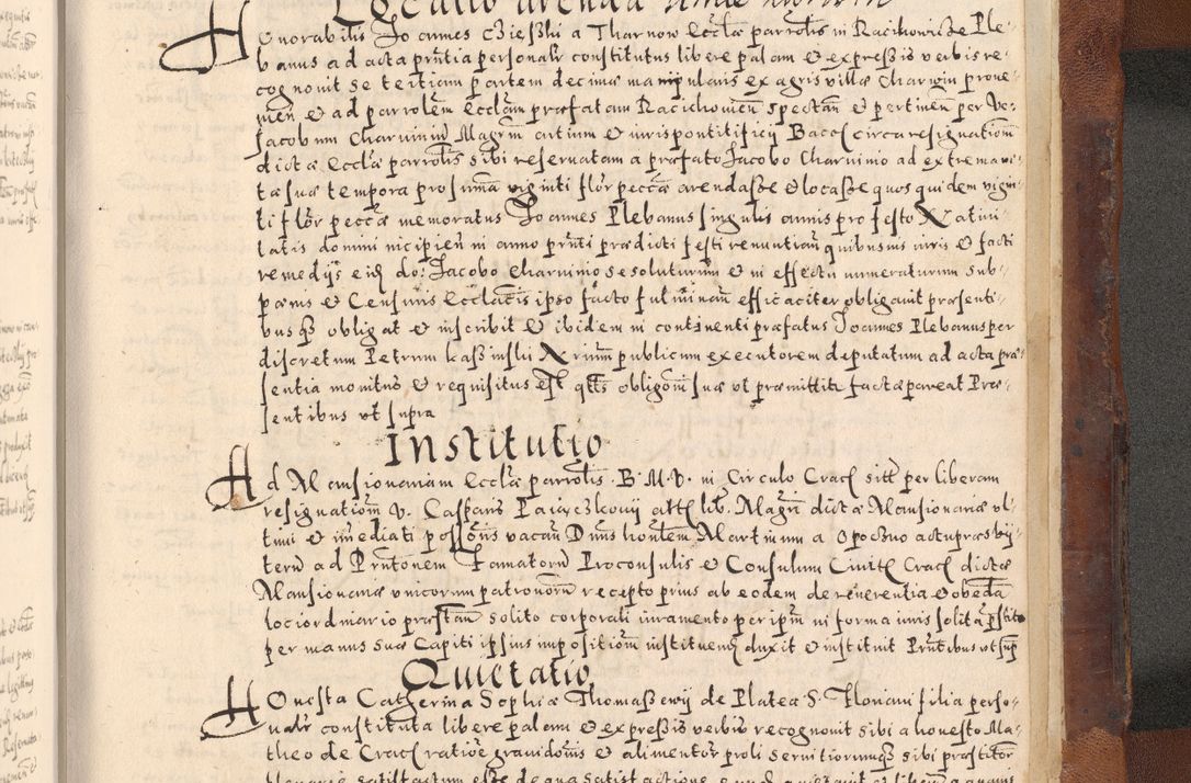 Zdjęcie nr 765 dla obiektu archiwalnego: [Liber actorum, vicariatus et officialatus Cracoviensis ad annum Domini 1574 et seqventes]