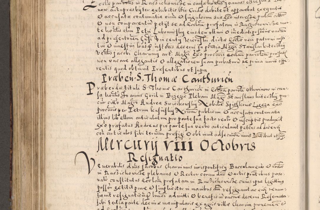 Zdjęcie nr 764 dla obiektu archiwalnego: [Liber actorum, vicariatus et officialatus Cracoviensis ad annum Domini 1574 et seqventes]