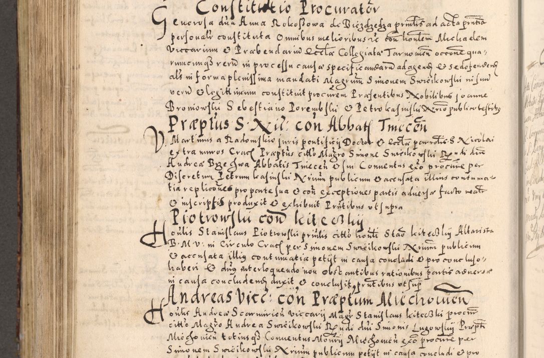 Zdjęcie nr 760 dla obiektu archiwalnego: [Liber actorum, vicariatus et officialatus Cracoviensis ad annum Domini 1574 et seqventes]