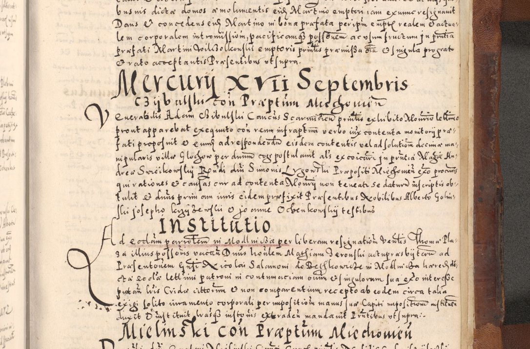 Zdjęcie nr 755 dla obiektu archiwalnego: [Liber actorum, vicariatus et officialatus Cracoviensis ad annum Domini 1574 et seqventes]