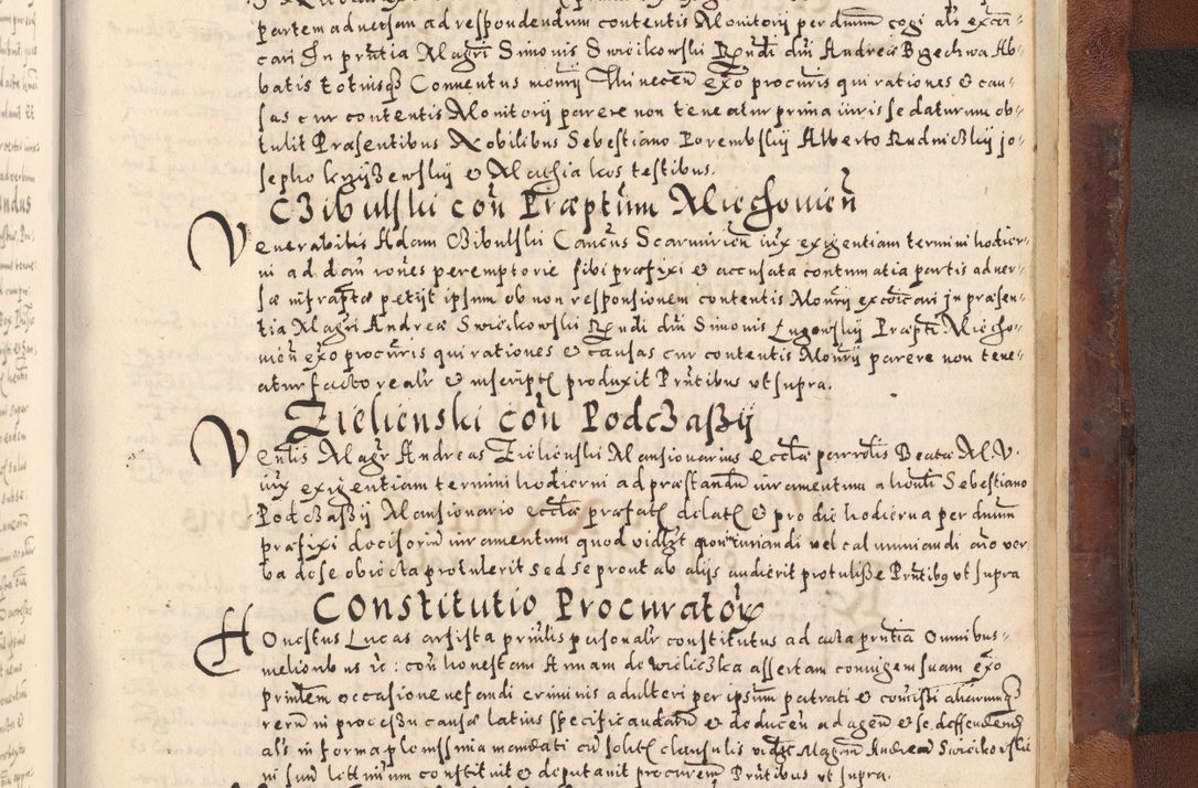 Zdjęcie nr 757 dla obiektu archiwalnego: [Liber actorum, vicariatus et officialatus Cracoviensis ad annum Domini 1574 et seqventes]