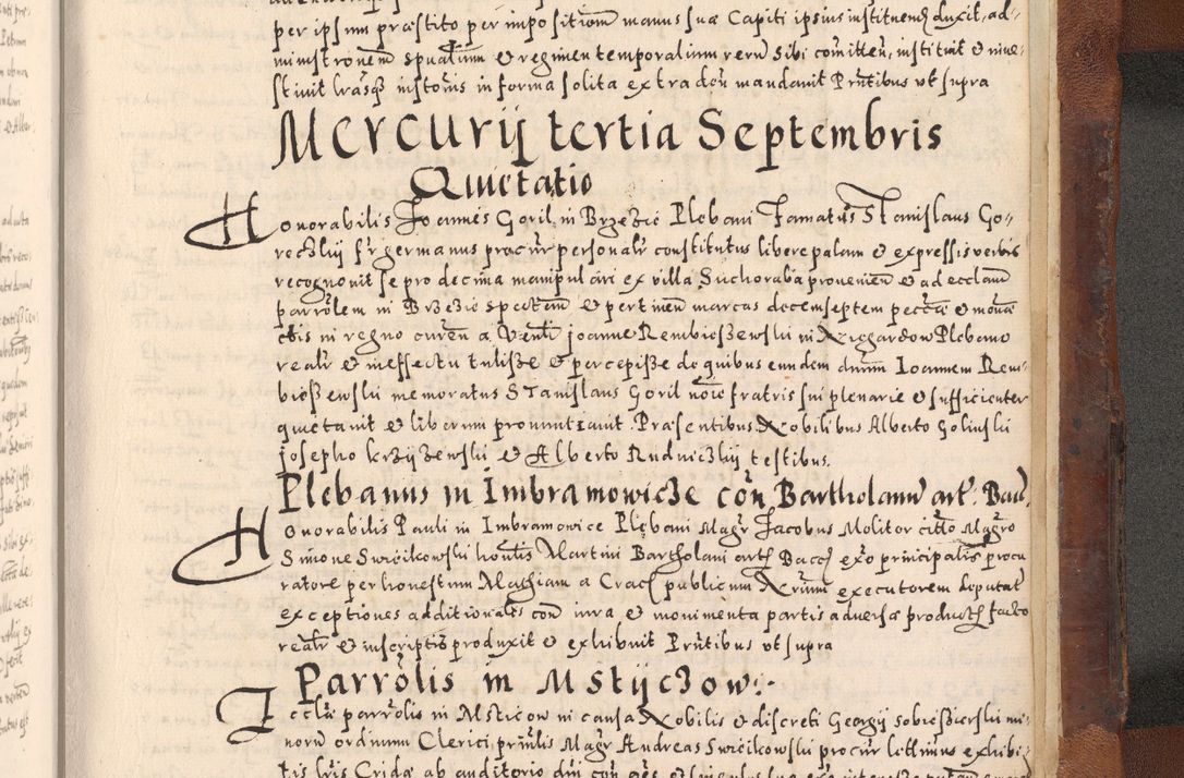 Zdjęcie nr 751 dla obiektu archiwalnego: [Liber actorum, vicariatus et officialatus Cracoviensis ad annum Domini 1574 et seqventes]