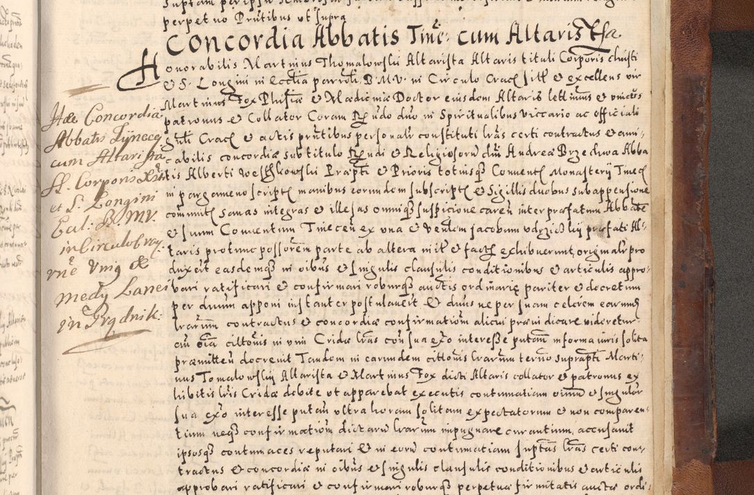 Zdjęcie nr 761 dla obiektu archiwalnego: [Liber actorum, vicariatus et officialatus Cracoviensis ad annum Domini 1574 et seqventes]