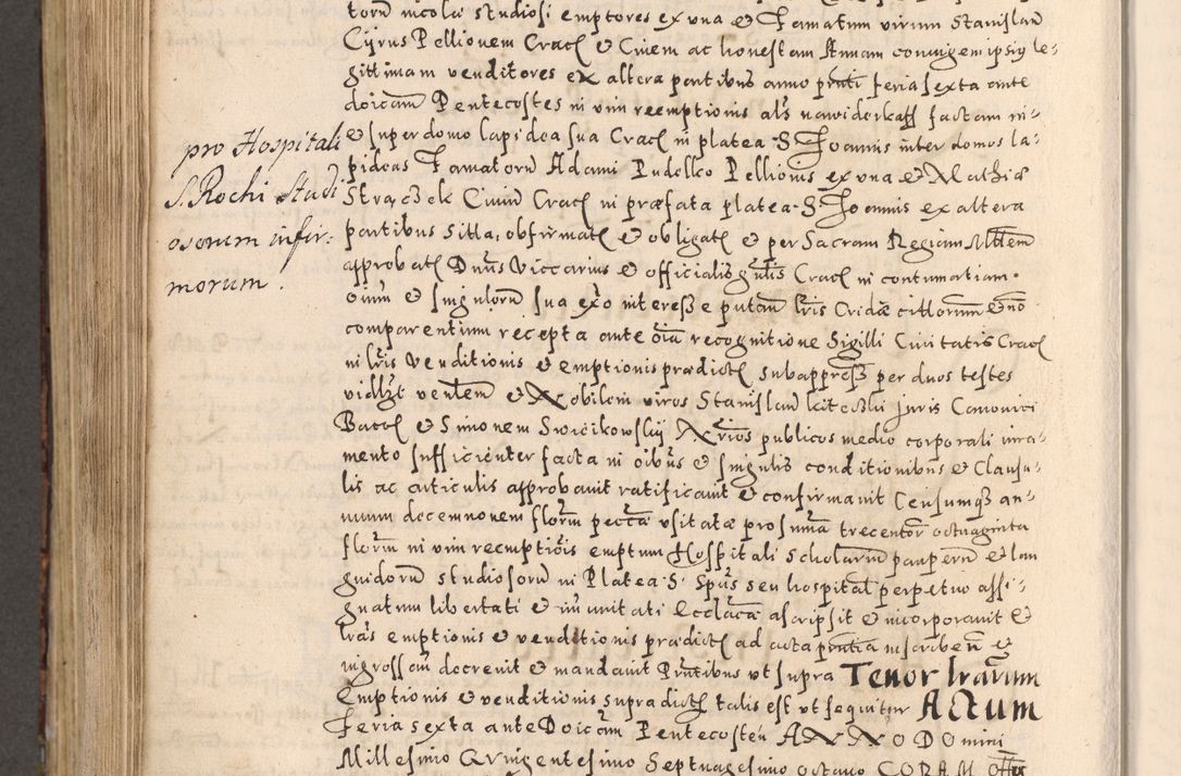 Zdjęcie nr 744 dla obiektu archiwalnego: [Liber actorum, vicariatus et officialatus Cracoviensis ad annum Domini 1574 et seqventes]