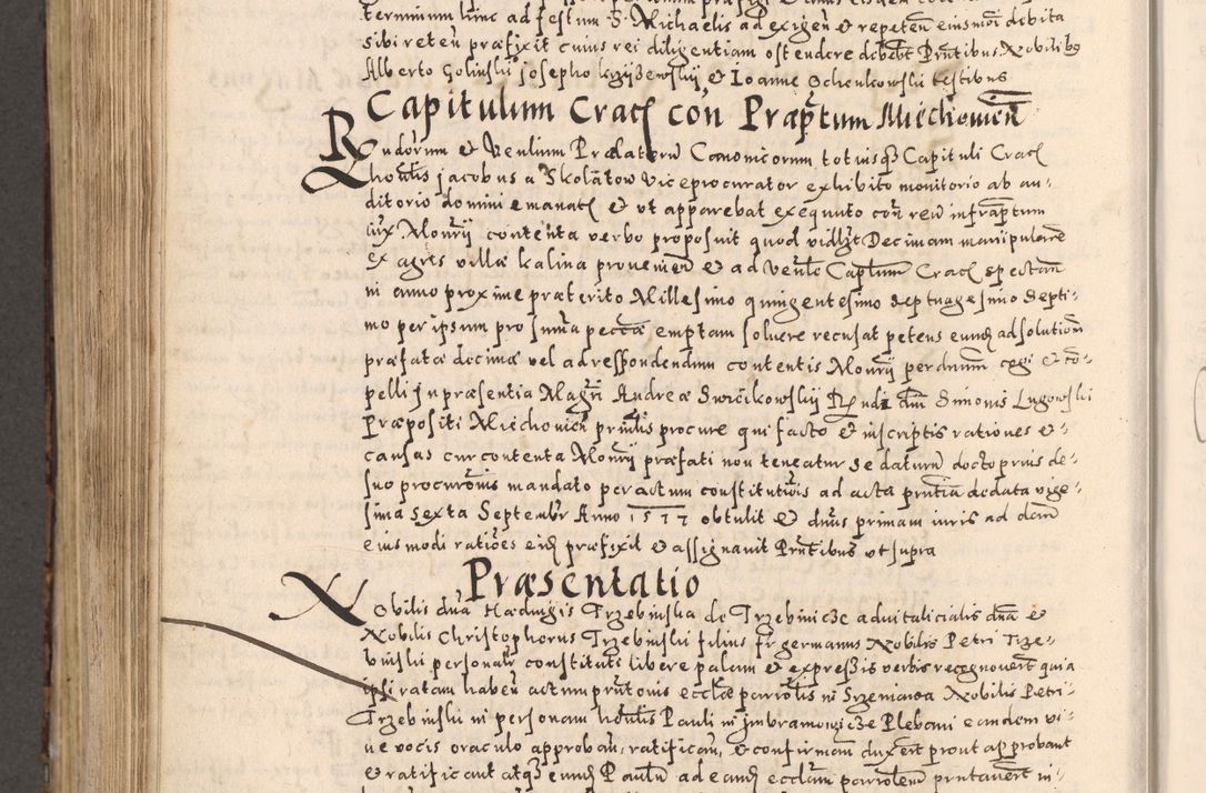 Zdjęcie nr 748 dla obiektu archiwalnego: [Liber actorum, vicariatus et officialatus Cracoviensis ad annum Domini 1574 et seqventes]