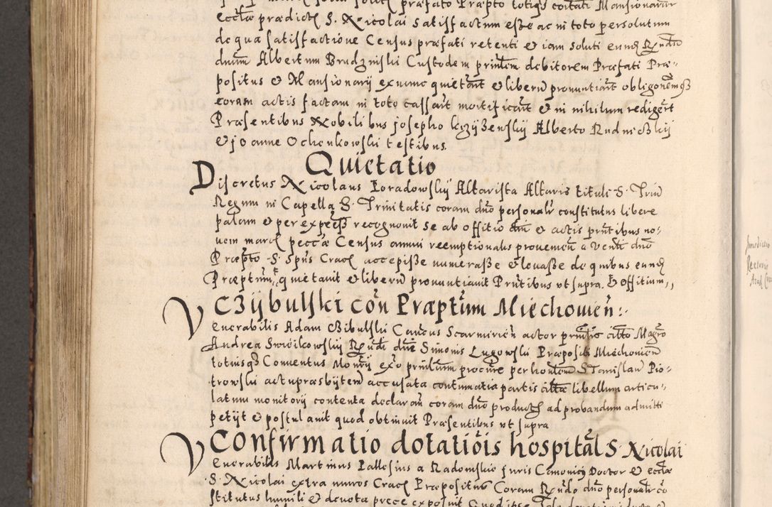 Zdjęcie nr 730 dla obiektu archiwalnego: [Liber actorum, vicariatus et officialatus Cracoviensis ad annum Domini 1574 et seqventes]
