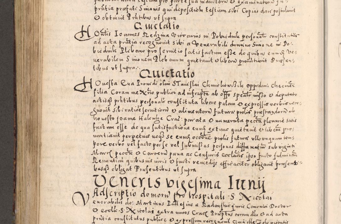 Zdjęcie nr 728 dla obiektu archiwalnego: [Liber actorum, vicariatus et officialatus Cracoviensis ad annum Domini 1574 et seqventes]