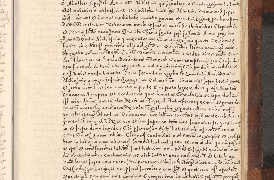 Zdjęcie nr 725 dla obiektu archiwalnego: [Liber actorum, vicariatus et officialatus Cracoviensis ad annum Domini 1574 et seqventes]