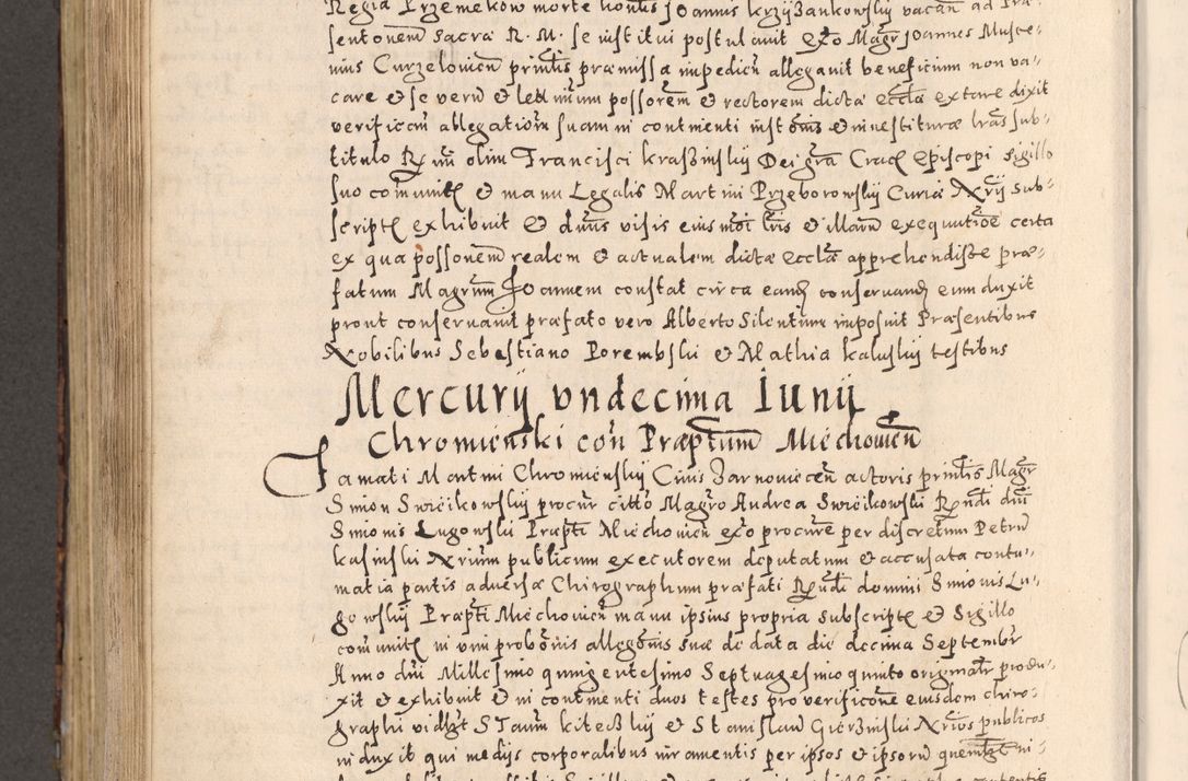 Zdjęcie nr 722 dla obiektu archiwalnego: [Liber actorum, vicariatus et officialatus Cracoviensis ad annum Domini 1574 et seqventes]