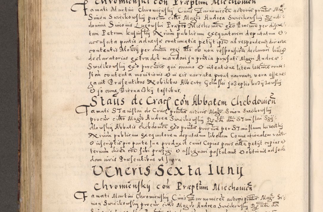 Zdjęcie nr 720 dla obiektu archiwalnego: [Liber actorum, vicariatus et officialatus Cracoviensis ad annum Domini 1574 et seqventes]